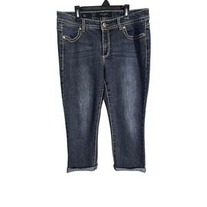 Nine West Jeans Womens Bedazzled Size 10/30 Missy